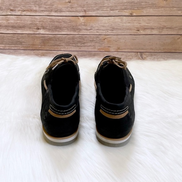 Timberland Men’s Atlantis Break Black Boat Shoes - Picture 6 of 7